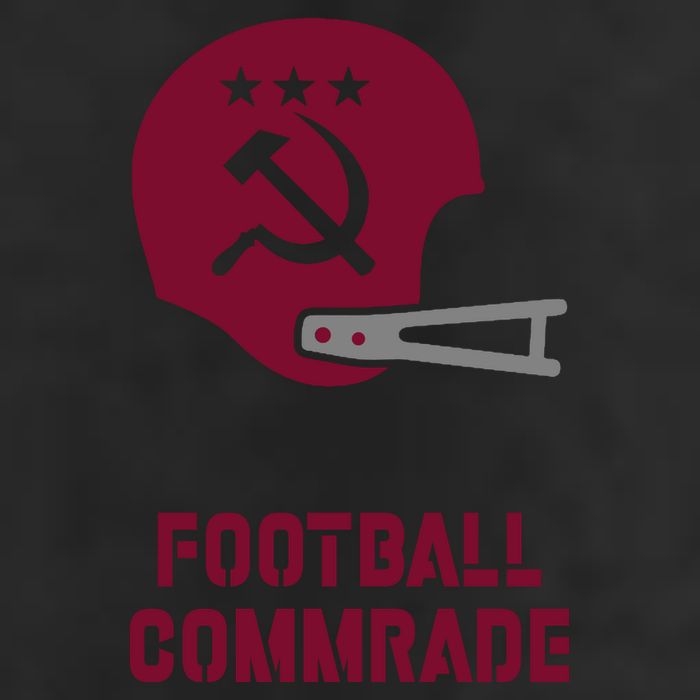 Football Commrade 7 Panel Mesh Trucker Snapback Hat