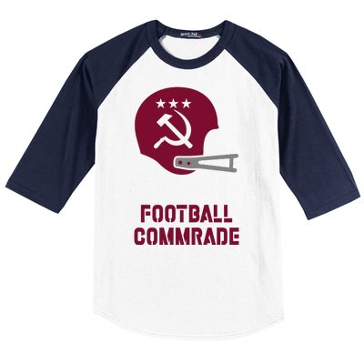 Football Commrade Baseball Sleeve Shirt