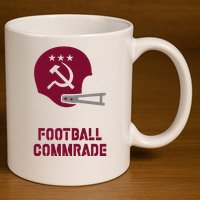 Football Commrade 11oz C Handle Ceramic Mug