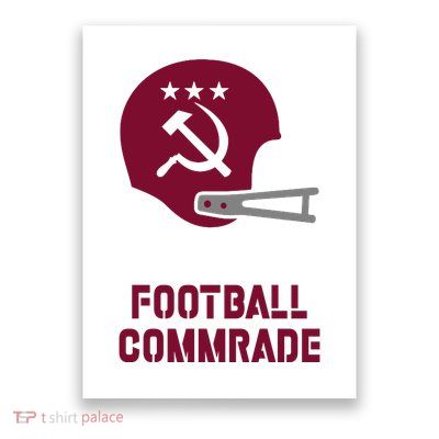 Football Commrade Poster