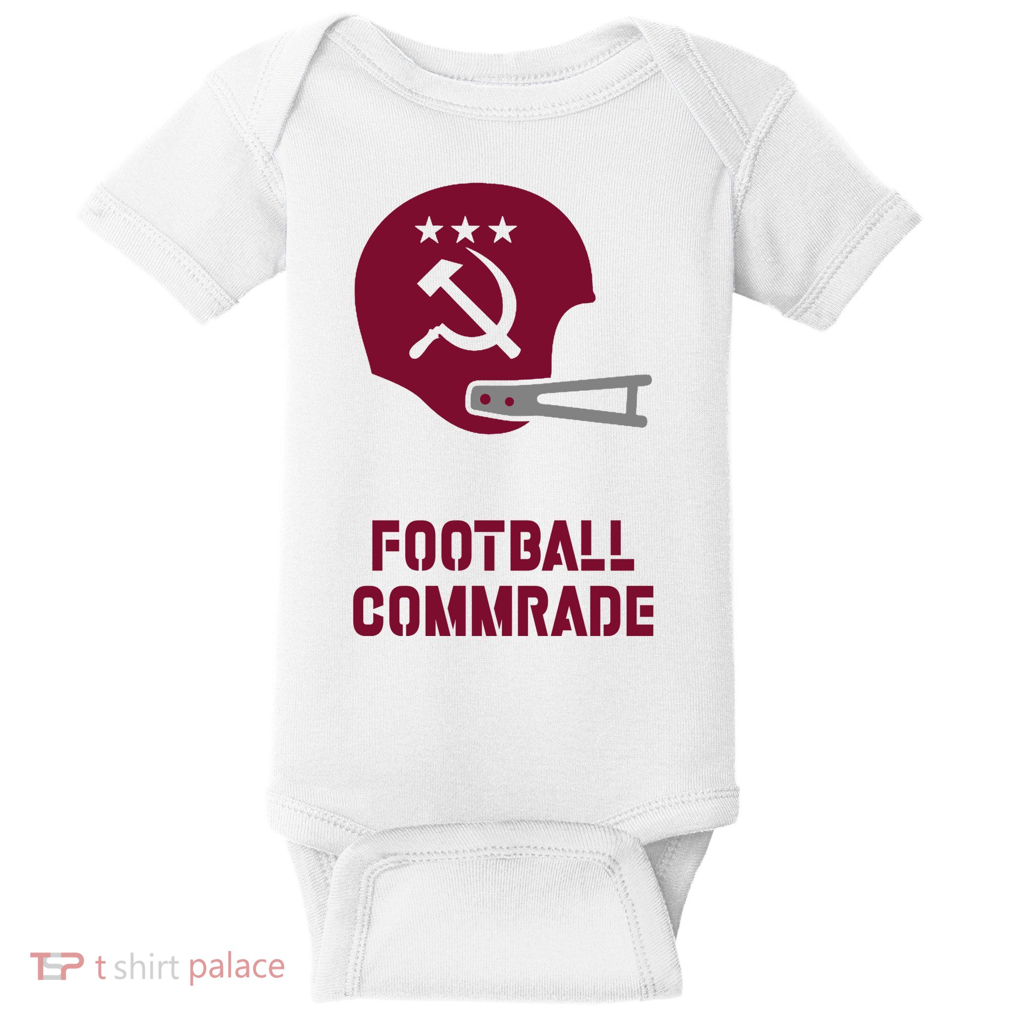 Football Commrade Baby Bodysuit