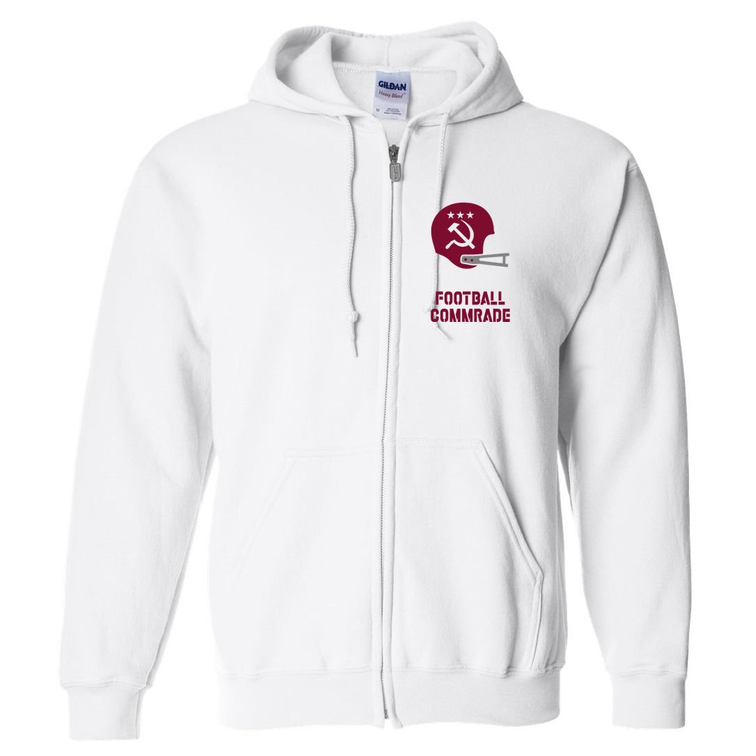 Football Commrade Full Zip Hoodie