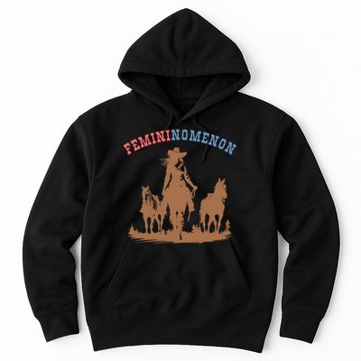 Femininomenon Cowgirls For Kamala Harris Future Madam President Hoodie