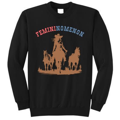 Femininomenon Cowgirls For Kamala Harris Future Madam President Sweatshirt