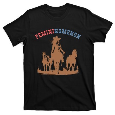 Femininomenon Cowgirls For Kamala Harris Future Madam President T-Shirt