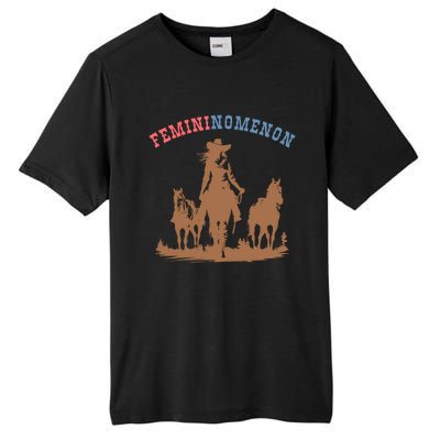 Femininomenon Cowgirls For Kamala Harris Future Madam President Tall Fusion ChromaSoft Performance T-Shirt