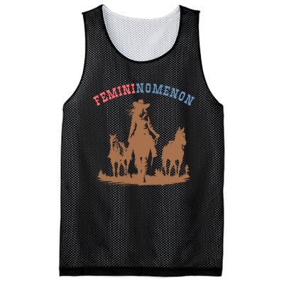 Femininomenon Cowgirls For Kamala Harris Future Madam President Mesh Reversible Basketball Jersey Tank