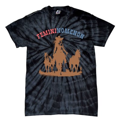 Femininomenon Cowgirls For Kamala Harris Future Madam President Tie-Dye T-Shirt