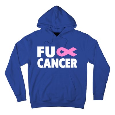 Fu Cancer Fu Cancer Fuck Breast Cancer Awareness Gift Hoodie