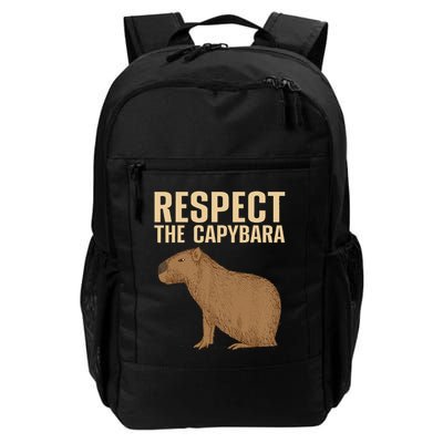 Funny Capybara For Cavy Rodent Capybara Lover Daily Commute Backpack