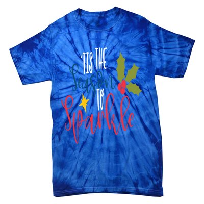 Funny Christmas Family Tis The Season To Gift Tie-Dye T-Shirt