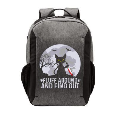 Funny Cat Fluff Around And Find Out Cat Owner Lover Cat Vector Backpack