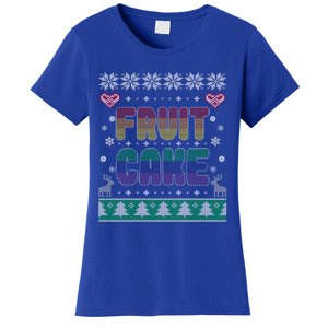 Fruit Cake Funny Gay Ugly Christmas Sweater Women's T-Shirt