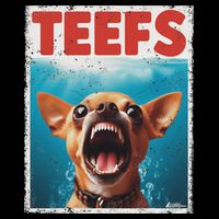 Funny Chihuahua Fs Top, Th Chi Jowls Paws Dog Mom Dad Cooling Performance Crew T-Shirt