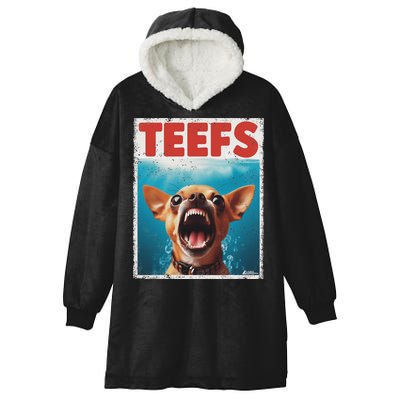 Funny Chihuahua Fs Top, Th Chi Jowls Paws Dog Mom Dad Hooded Wearable Blanket