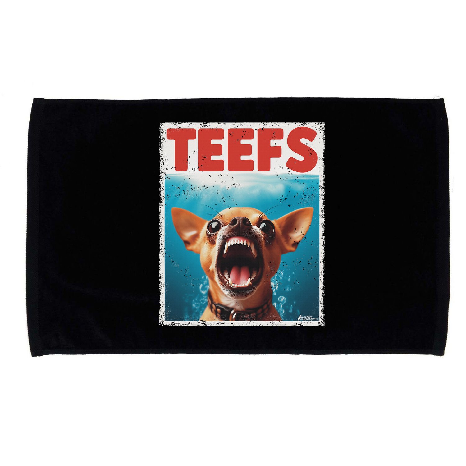 Funny Chihuahua Fs Top, Th Chi Jowls Paws Dog Mom Dad Microfiber Hand Towel