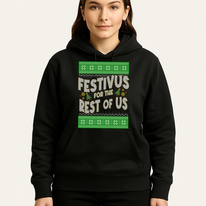 Funny Christmas Festivus For The Rest Of Us Hoodie