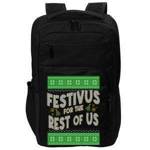 Funny Christmas Festivus For The Rest Of Us Impact Tech Backpack