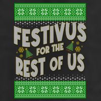 Funny Christmas Festivus For The Rest Of Us 25L Jumbo Tote