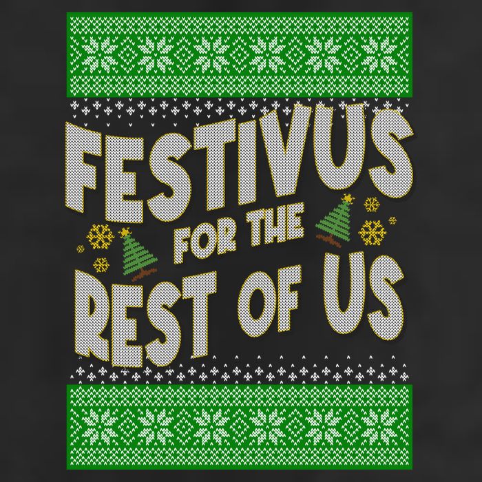 Funny Christmas Festivus For The Rest Of Us 25L Jumbo Tote