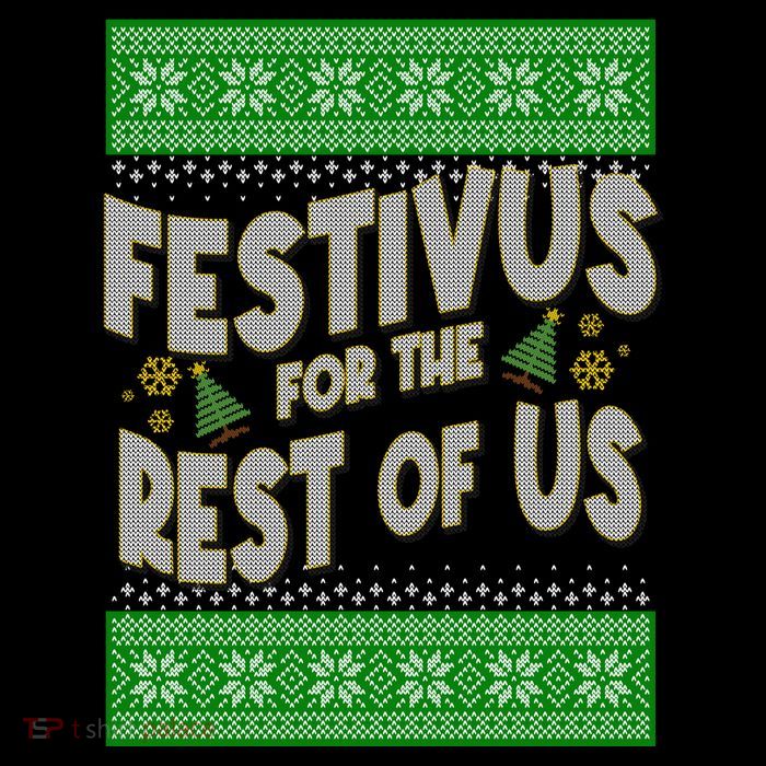 Funny Christmas Festivus For The Rest Of Us Baby Bodysuit