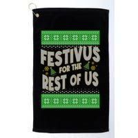 Funny Christmas Festivus For The Rest Of Us Golf Towel