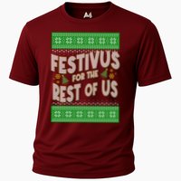 Funny Christmas Festivus For The Rest Of Us Cooling Performance Crew T-Shirt