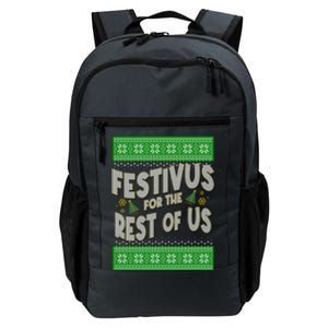 Funny Christmas Festivus For The Rest Of Us Daily Commute Backpack