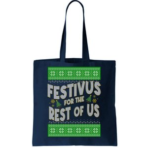 Funny Christmas Festivus For The Rest Of Us Tote Bag