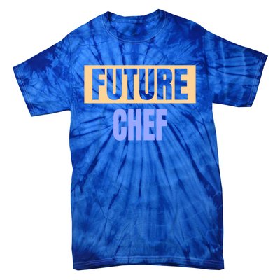 Future Chef Funny Chef Gift Tie-Dye T-Shirt