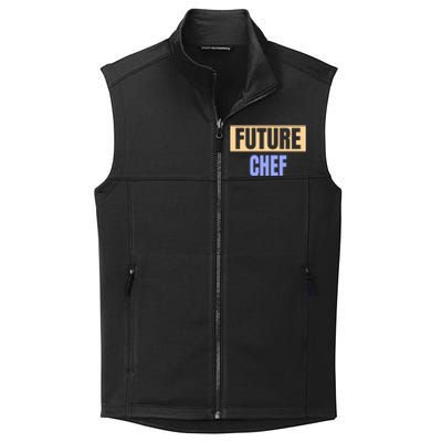 Future Chef Funny Chef Gift Collective Smooth Fleece Vest