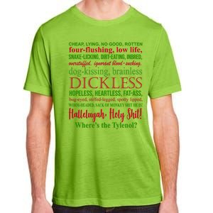 Funny Christmas Family Vacation Movie Quote Adult ChromaSoft Performance T-Shirt