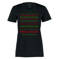 Funny Christmas Family Vacation Movie Quote Women's Momentum V-Neck T-Shirt