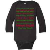 Funny Christmas Family Vacation Movie Quote Baby Long Sleeve Bodysuit