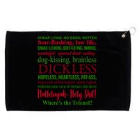 Funny Christmas Family Vacation Movie Quote Grommeted Golf Towel