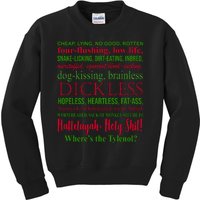 Funny Christmas Family Vacation Movie Quote Kids Sweatshirt