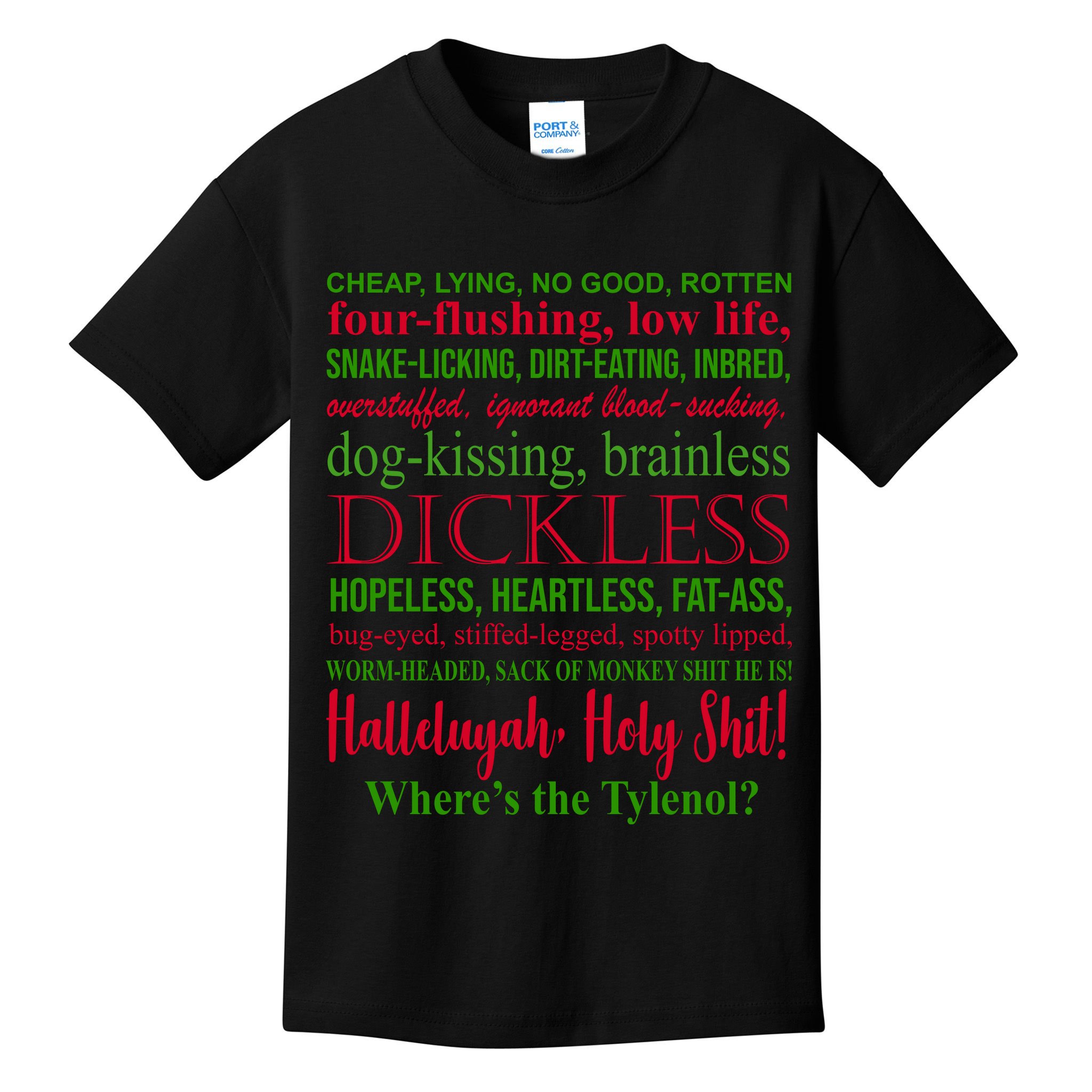Funny Christmas Family Vacation Movie Quote Kids T-Shirt