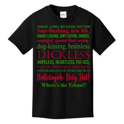 Funny Christmas Family Vacation Movie Quote Kids T-Shirt