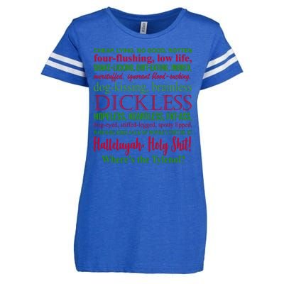 Funny Christmas Family Vacation Movie Quote Enza Ladies Jersey Football T-Shirt