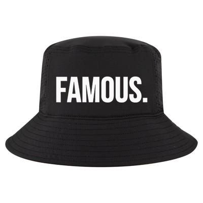 Famous  Celebrity  Cool Comfort Performance Bucket Hat