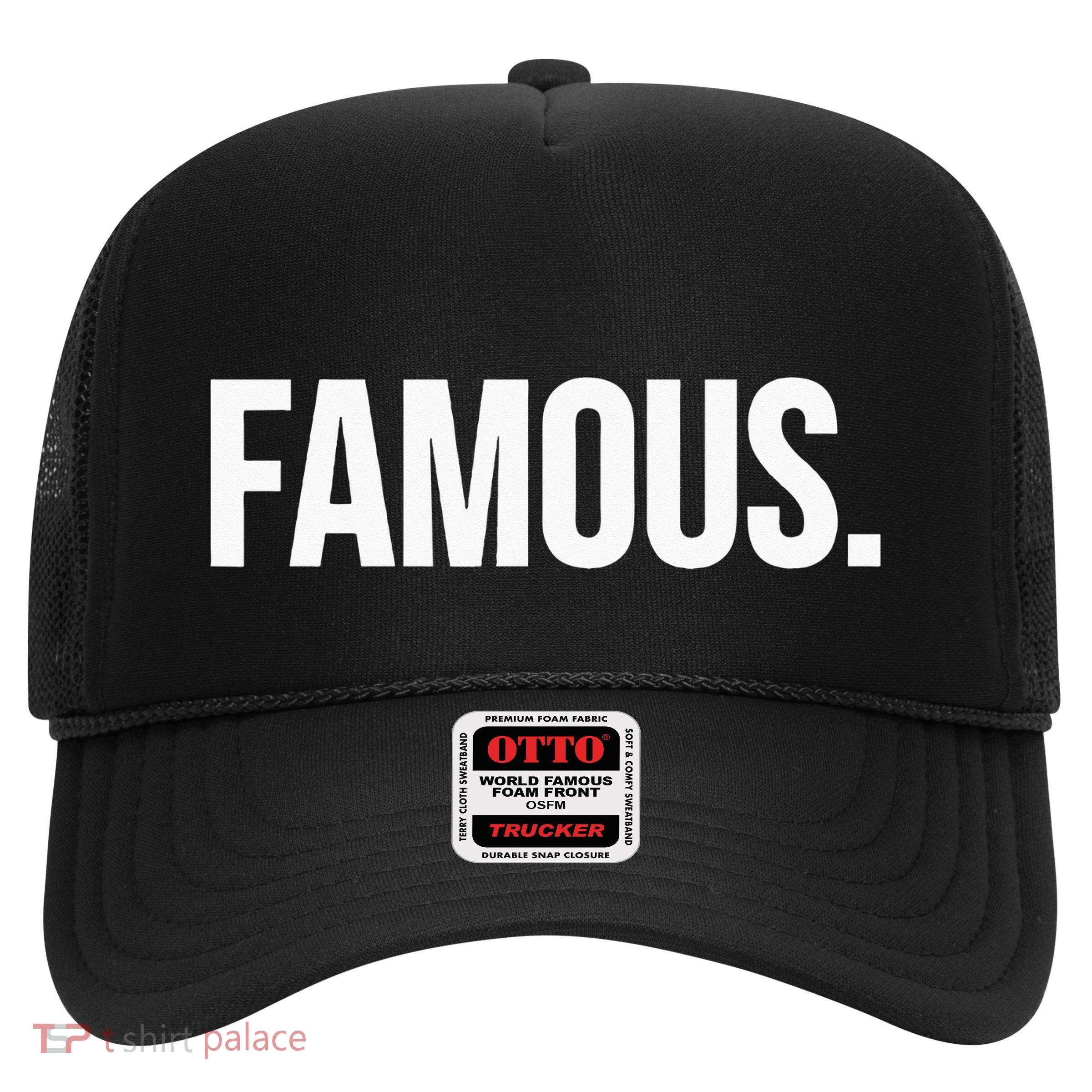 Famous  Celebrity  Trucker Hat