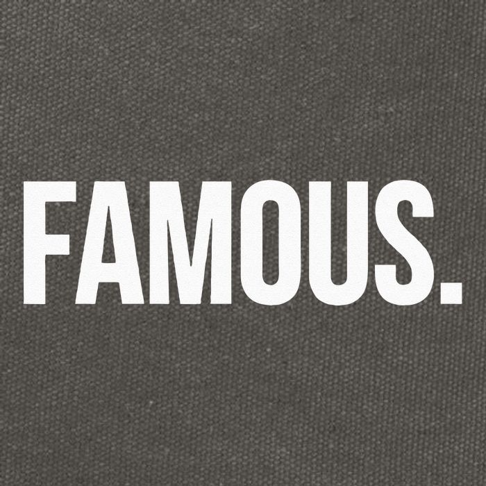 Famous  Celebrity  Cotton Canvas Backpack