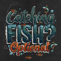 Fishing Catching Fish Optional Relaxing Required 15oz Campfire Ceramic Mug