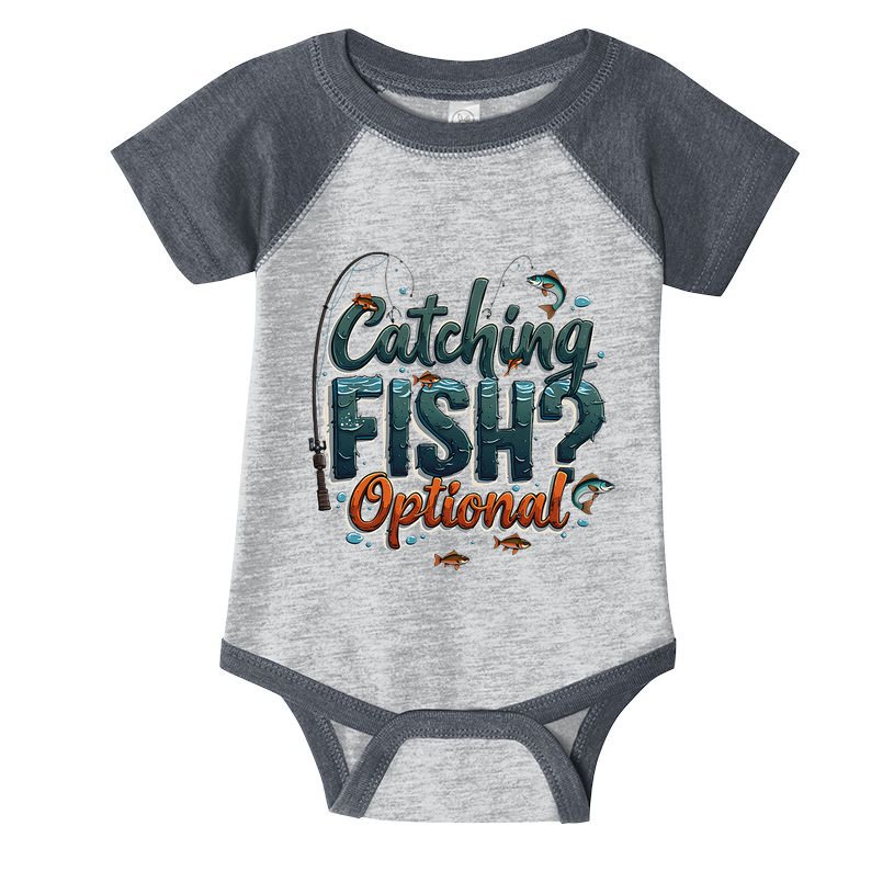 Fishing Catching Fish Optional Relaxing Required Infant Baby Jersey Bodysuit