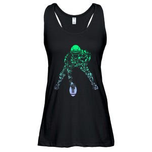 Football Center For Football Player Football Ladies Essential Flowy Tank