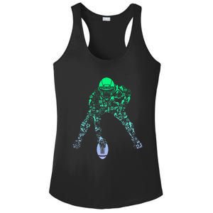 Football Center For Football Player Football Ladies PosiCharge Competitor Racerback Tank