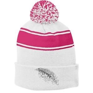 Football Clothing Football Stripe Pom Pom Beanie