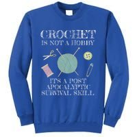 Funny Crochet For Crocheting Lovers Gift Tall Sweatshirt