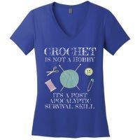 Funny Crochet For Crocheting Lovers Gift Women's V-Neck T-Shirt