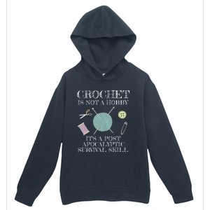 Funny Crochet For Crocheting Lovers Gift Urban Pullover Hoodie